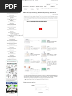 Manual Capsule Filling Machine Operating Procedure - CapsulCN