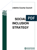 Social Inclusion Strategy - Oxfordshire County Council - 2007