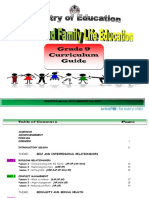 Health and Family Life Education - HFLE - Grade 9 Curriculum Guide