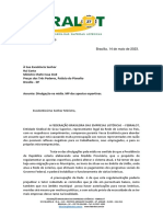 Oficio Febralot 029-2023 - Ministro Chefe Casa Civil - MP Apostas Esportivas