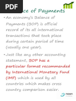 Balance of Payments