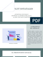 Exposicion Deficit Estatal