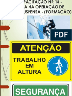 Curso Capacitação NR 18 - Segurança Na Operação