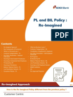 Reimagined Policy - PL and BIL