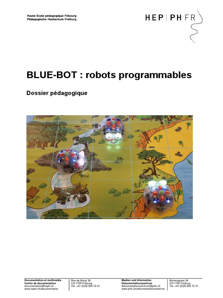 Utilisation pédagogique du Blue-Bot | PDF | Ordinateurs