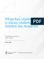 Informe Muertes Violentas y Otras Violencias Contra Mujeres 2021