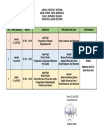 Jadwal Kegiatan Matsama