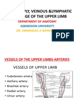 Blood Supply, Veinous and Lymphatic Drainage of The Upper Limb..2, Dr. Bien