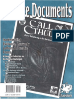 CoC 5e - Dire Documents (CHA2336)