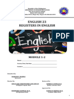 English 23 Module 1 2 Revised