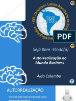 Dia 1 - Alda Colombo - Autorrealização No Mundo Business