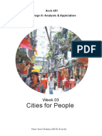 Week 03-Cities For People