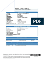 Certificado de envío se cite a oír sentencia 19 mayo