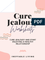 Cure Jealousy Worksheets