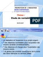 COURS Etude de Rentabilité