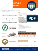 Alambre Puas Corcel Xtreme Deacero Ficha Tecnica