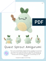 Quest Sprout Amigurumi Doll Free Crochet Pattern 1