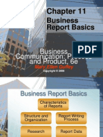 Business Report Basics: Business Communication: Process and Product, 6e
