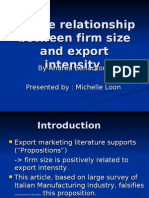 IB2 GRPB L4 Relationship Between Firm Size and Exports - Michelle Loon