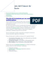 Quimioterapia Contra El Cáncer Colon y Recto