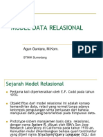Basis Data 7 Model Data Relasional