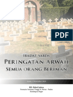 Ibadat Sabda Peringatan Arwah Semua Orang Beriman