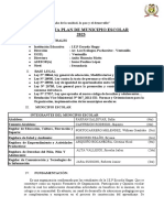 Plan de Municipio Escolar