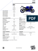 Yzf r1 2020 - Yamaha - Azul 15 07 2023
