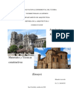 Eduardo Acevedo Arquitectura Románica y Gótica, Ensayo Corto PDF