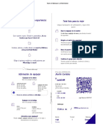 Tarjeta de Embarque - LATAM Airlines