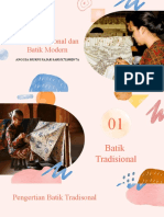 Anggia Murni Fajar Sari - K7119029 - 7A - Batik Tradisional Dan Batik Modern