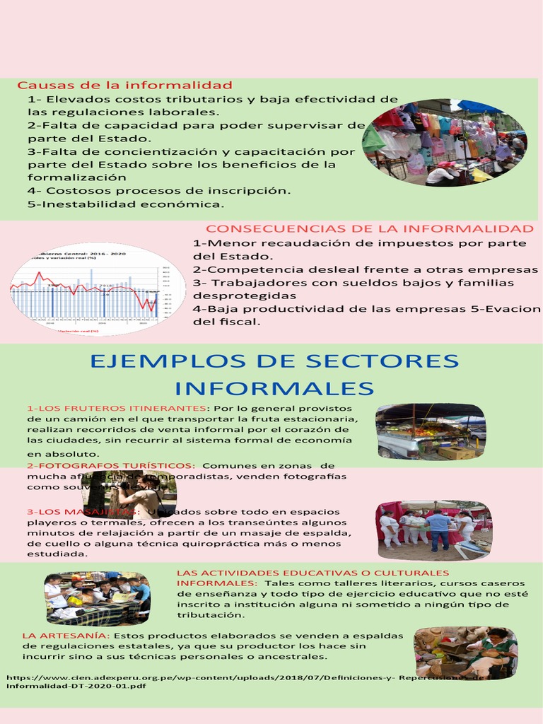 Causas y Consecuencias de la Informalidad | PDF | Impuestos | Estado ...