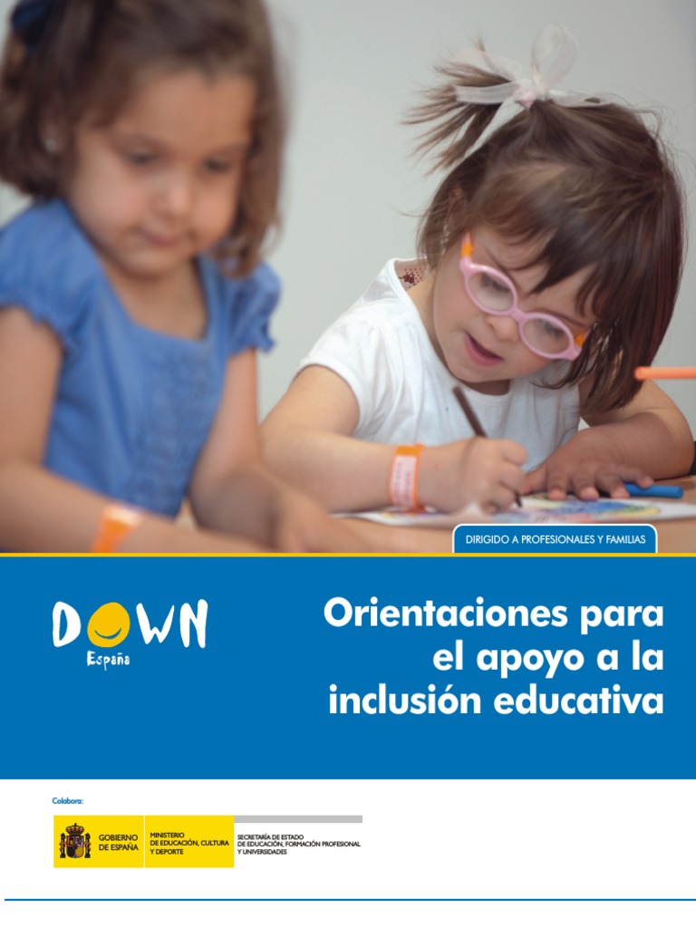 Orientaciones para la Inclusión Educativa | PDF | Inclusión (Educación ...