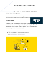 Semana 15°b-Descripcion Del Modelo de Negocio