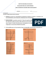 Examen de Matematicas 2dos. Años Iv