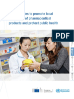 China Policies To Promote Local Production of Pharmaceutical Products and Protect Public Health