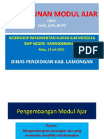 Penyusunan Modul Ajar