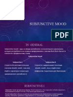 Presentation: Subjunctive Mood