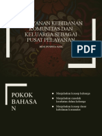 I Pelayanan Kebidanan Komunitas Dan Keluarga Sebagai Pusat Pelayanan