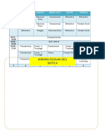 Horario 6a