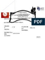 Estadistica Descrictiva y Manejo de Datos