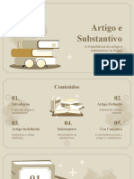 Artigos e Substantivos - Trabalho de Língua Portuguesa