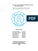 Makalah Teori Belajar Koneksionisme Edward Lee Thorndike