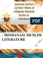 Canonical Authors of The Philippines