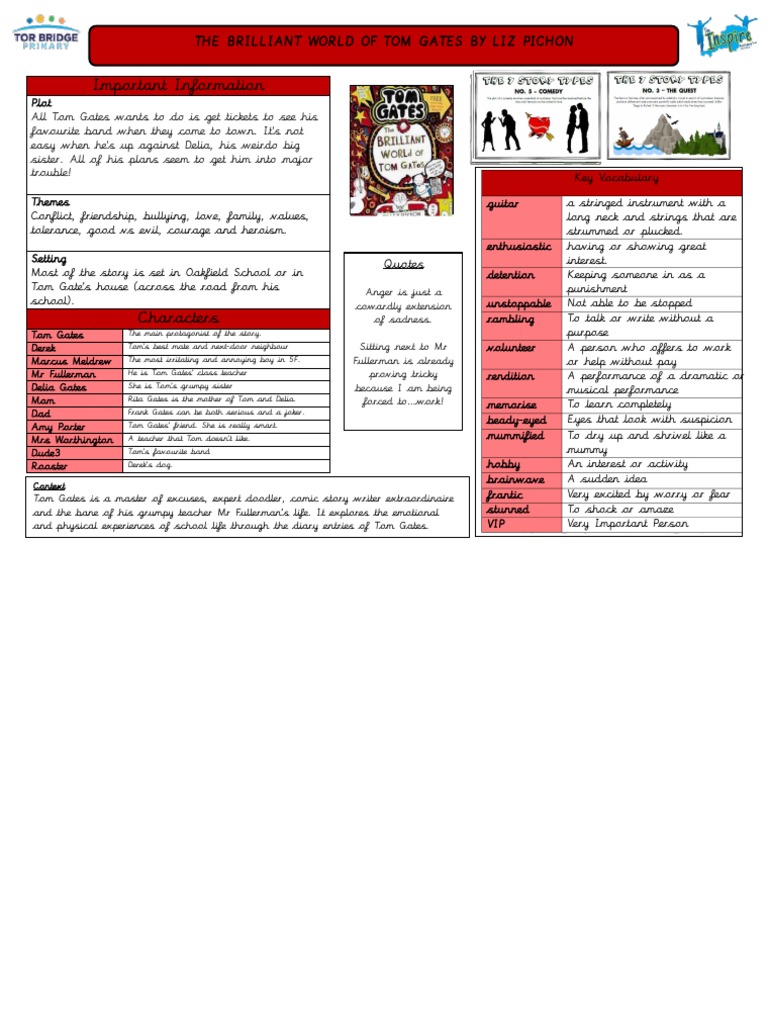 Year 4 WCR Tome Gates PDF