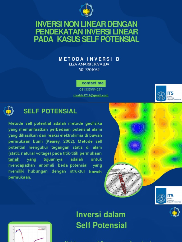 Inversi Non-Linear Metode Self Potensial | PDF | Metode & Bahan Ajar
