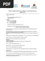 Anomaly Scan Report Summary | PDF | Vertebral Column | Abdomen