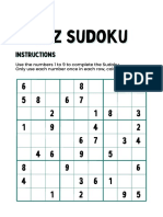 Fun Green Sudoku Challenge Worksheet