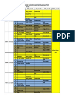 HORARIO Segundo QUIMESTRE 8, 9 Y 10 AÑO 2022-2023