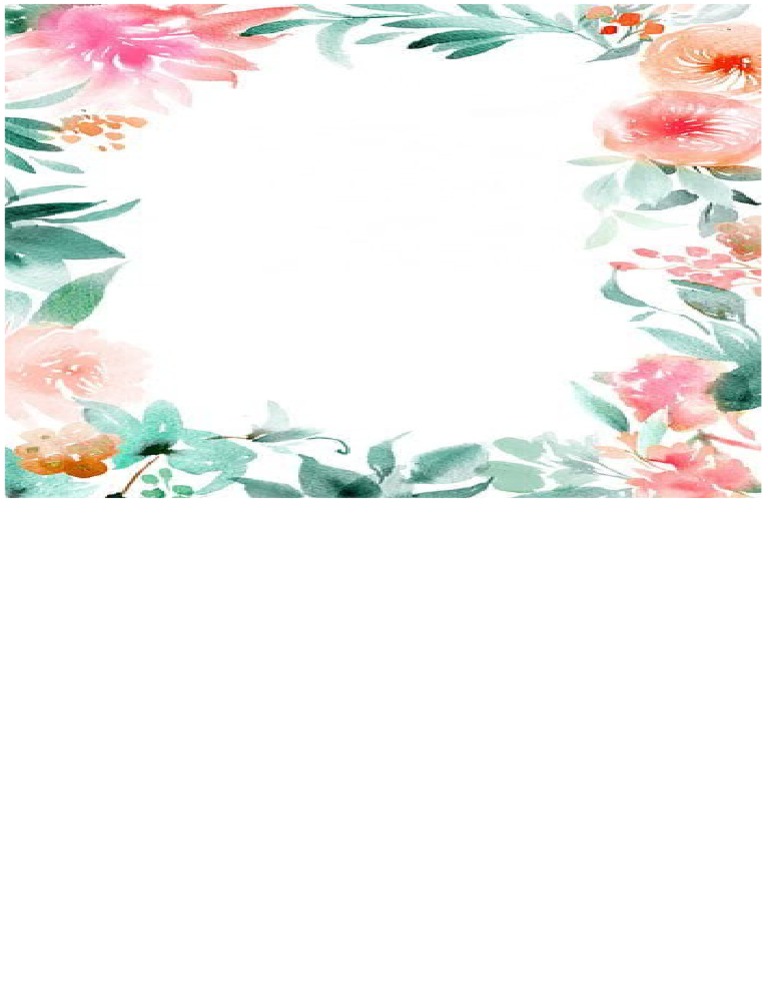 Floral Border 3 PDF